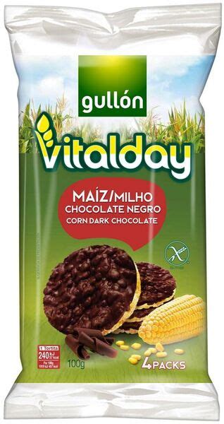 Tortitas de maíz con chocolate negro ecológicas