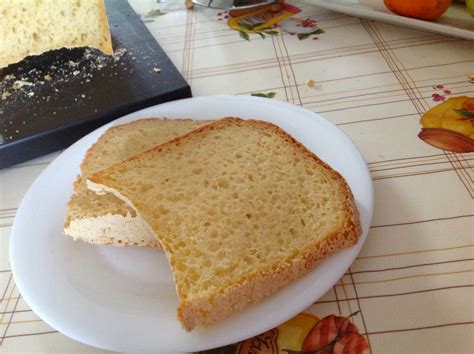 Receta detallada de pan sin gluten en panificadora