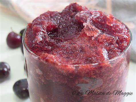 Granizado de cerezas frescas