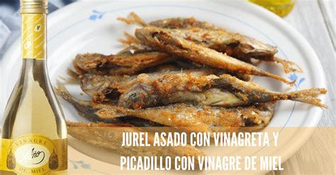 Jurel asado con vinagreta de miel y picadillo de verduras
