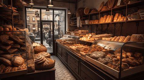 Imagen de una panadería con productos de confitería andaluza