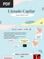 Factores que influyen en la prueba de llenado capilar
