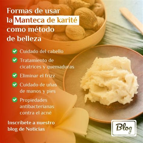 Beneficios de la manteca de karité en el cabello