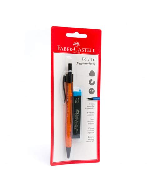 Portaminas Faber-Castell 0.7 mm en uso