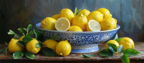 Limones en un cuenco