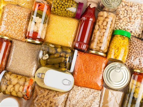 Tipos de envases para alimentos
