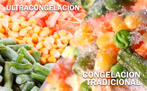 Diferencia entre congelación rápida y tradicional