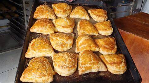 Empanadas individuales de hojaldre horneadas