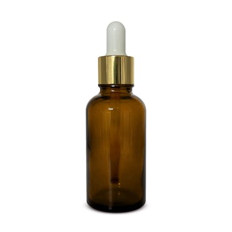 Envase de vidrio oscuro para almacenar bronceador casero