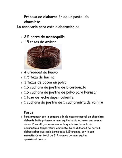 Proceso de mezcla de pastel de chocolate