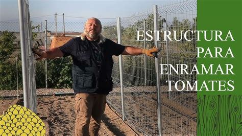 Diseño de enrejado para tomates