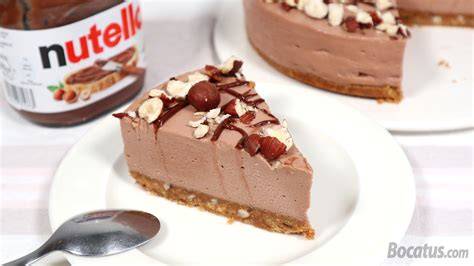 Cheesecake de Nutella sin horno