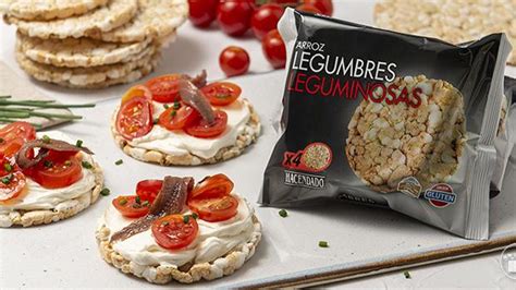 Imagen de las tortitas de legumbres Hacendado en su empaque