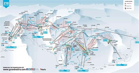 Mapa de El Tarter y Grandvalira