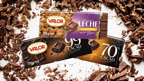 Variedad de tabletas de chocolate español