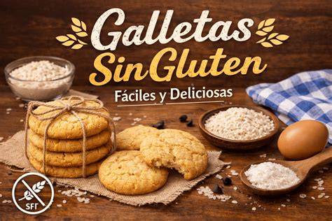 Ingredientes para galletas sin gluten
