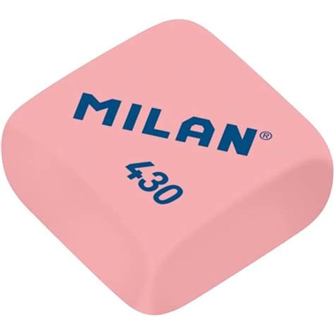 Diseño original de la goma de borrar MILAN 430