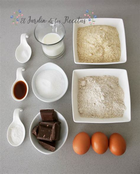 Ingredientes para bizcocho saludable