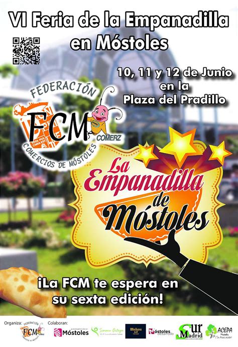 Póster oficial de la Feria de la Empanadilla de Móstoles