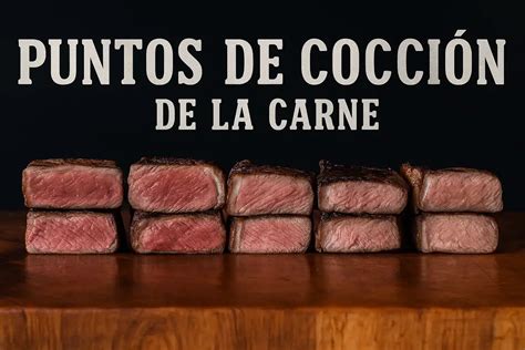Puntos de cocción del bistec