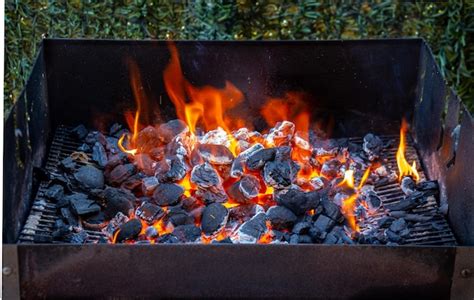 Cantidad de brasas para barbacoa