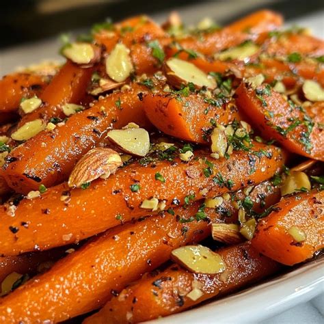 Zanahorias frescas y almendras