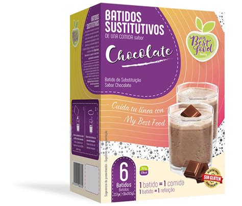 Tabla comparativa de batidos sustitutivos sin gluten