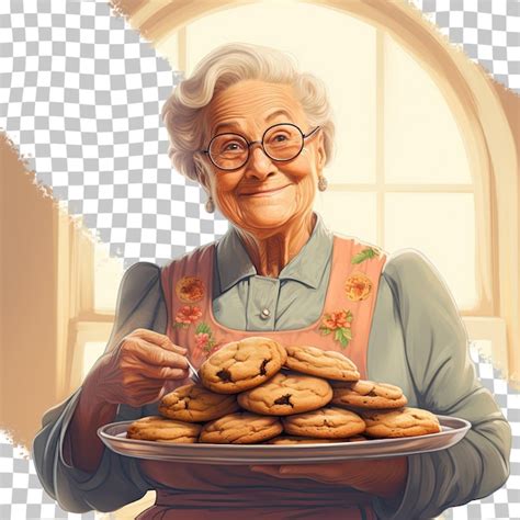 Niños disfrutando de galletas caseras con su abuela