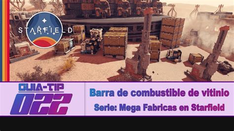 Esquema de elaboración de barras de combustible de Vitinio en Starfield