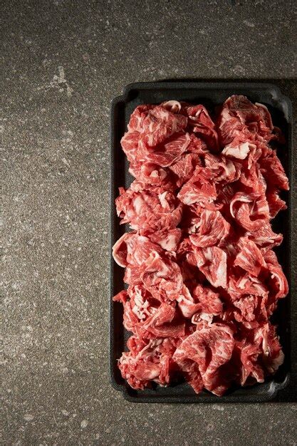 carne de res en rodajas finas
