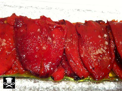 Pimientos del piquillo frescos y asados