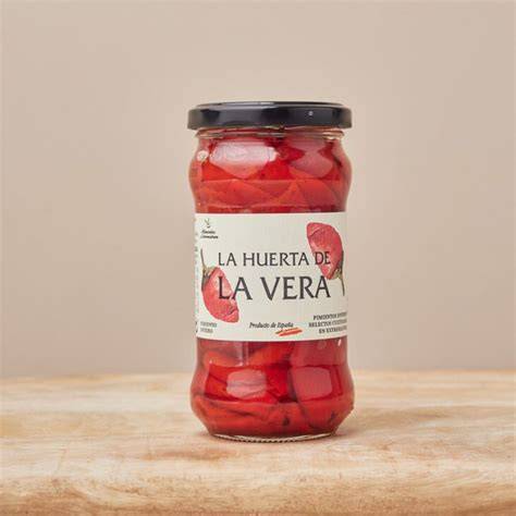 Tarro de confitura de pimientos del piquillo