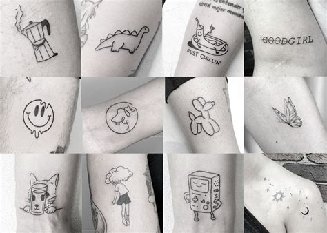 Diversidad de diseños de tatuajes