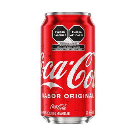 Esquema de barbacoa portátil con lata de Coca-Cola