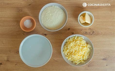 Ingredientes básicos para la masa de arepas