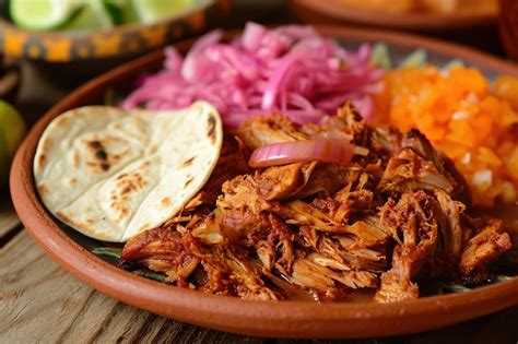 Plato de cochinita pibil