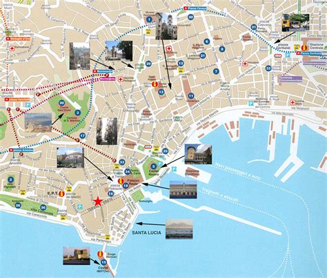 Mapa de Nápoles