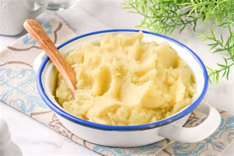 Puré de patatas casero cremoso