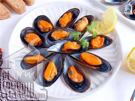 Mejillones cociéndose al vapor