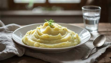 Puré de patatas cremoso