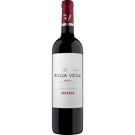 Botella de vino tinto Rioja