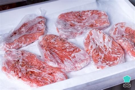 Preparación de la carne para congelar