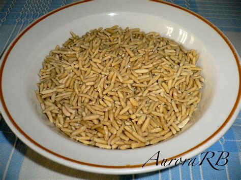 Gurullos, pasta tradicional de Almería