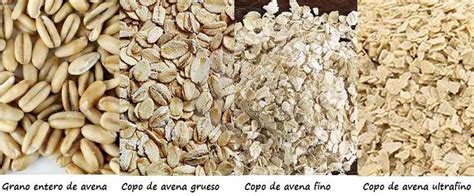 Avena en grano y copos