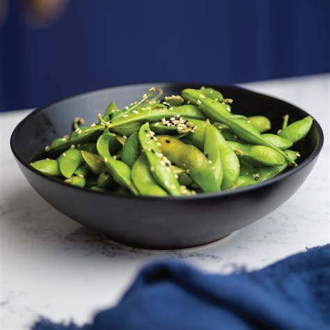Edamame en vaina y edamame desgranado