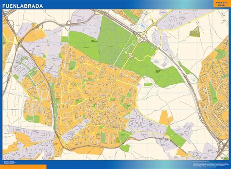 Mapa de ubicación de Fuenlabrada en España
