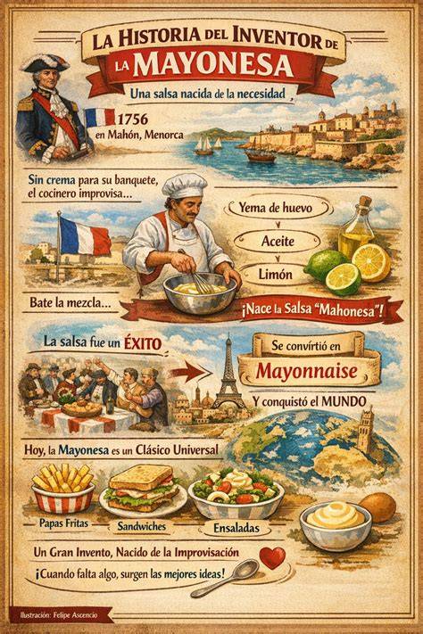 Origen de la mayonesa en Mahón, Menorca