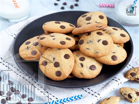 Galletas con pepitas de chocolate