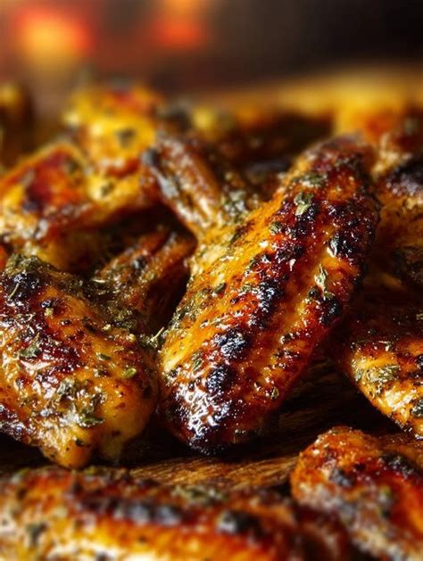 Alitas de pavo frescas en un plato listas para adobar