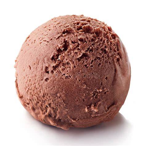 Bola de helado sobre chocolate caliente
